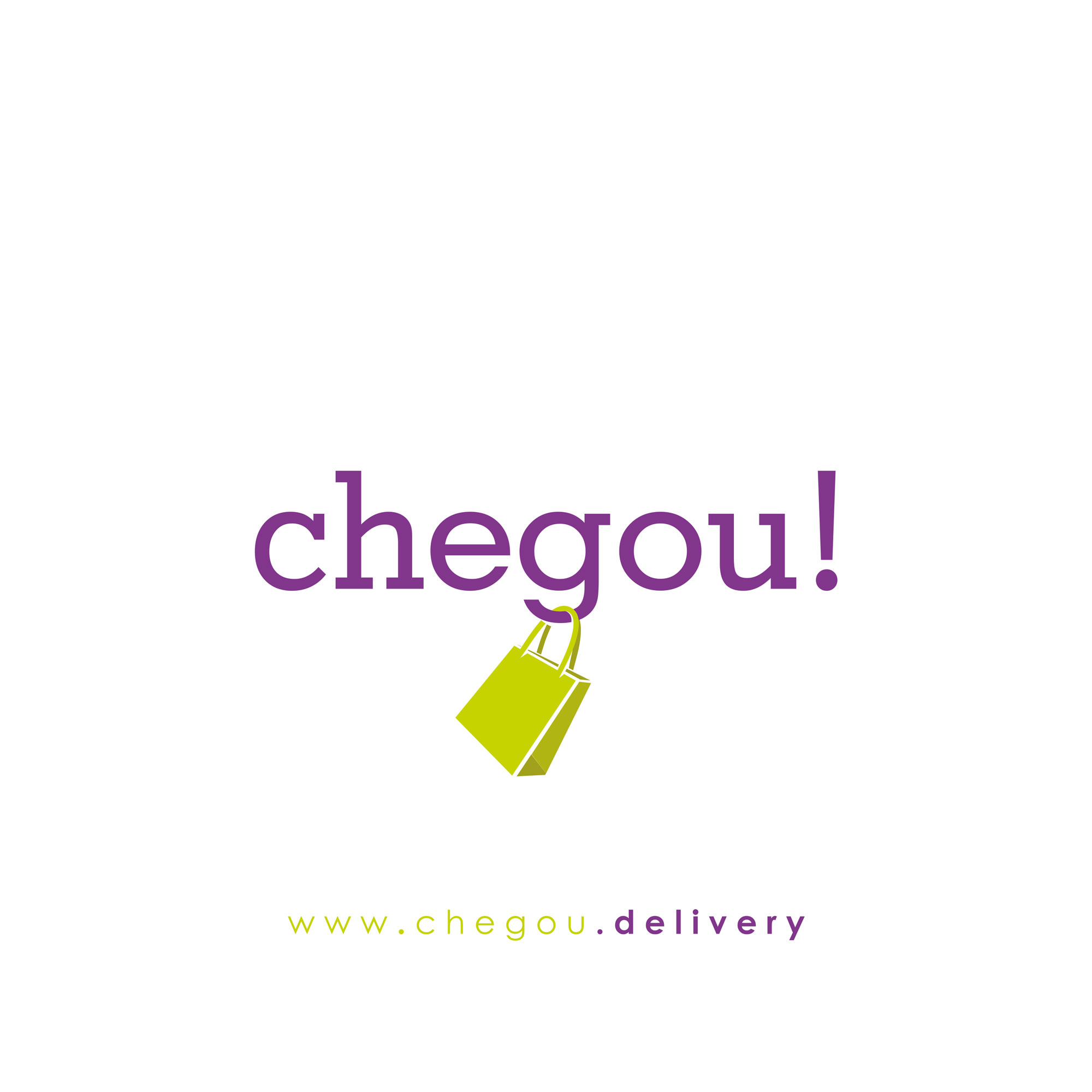 Desenvolvimento de Logotipo - Chegou Delivery